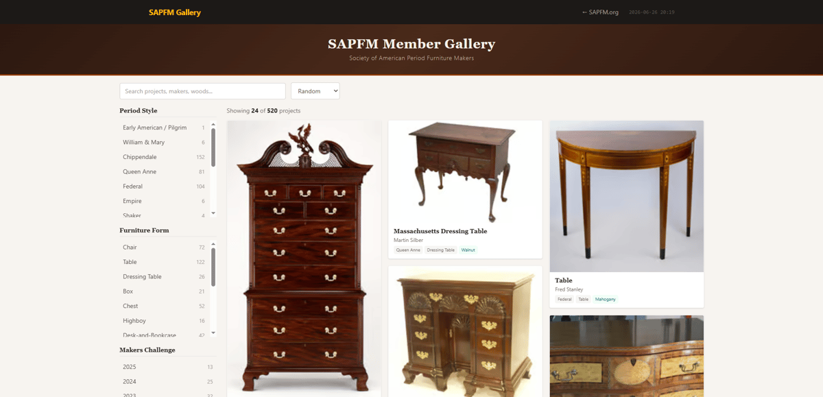 SAPFM Member Gallery