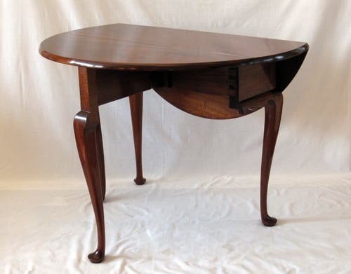 Queen Anne Drop-Leaf Breakfast Table by Dale Ausherman — view 1