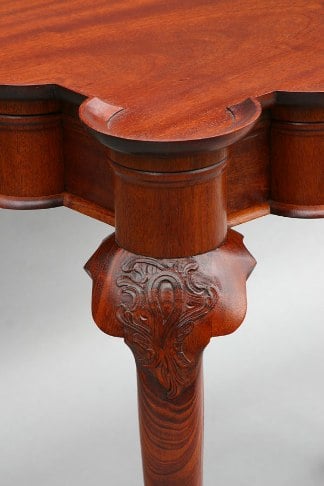 Boston Turret Top Tea Table by David Beach — view 0