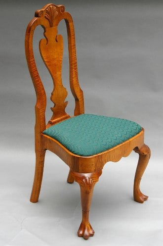 Philadelphia Queen Anne Chair by David Beach — view 1