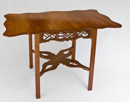 Charleston Chippendale Breakfast Table by Bruce Beck — view 0