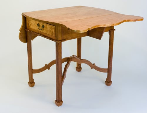Philadelphia Chippendale Breakfast Table by Bruce Beck — view 1