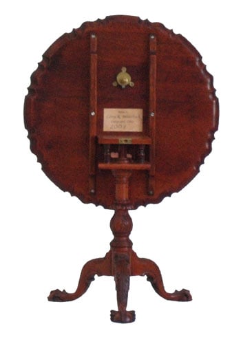 Piecrust Table by Larry Bilderback — view 1