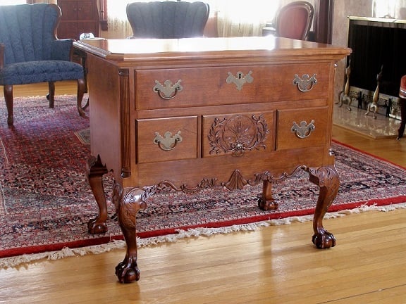 Philadelphia Chippendale Lowboy. by David Boeff — view 1