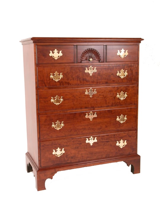 Flame Cherry Bureau by Dennis Bork — view 1
