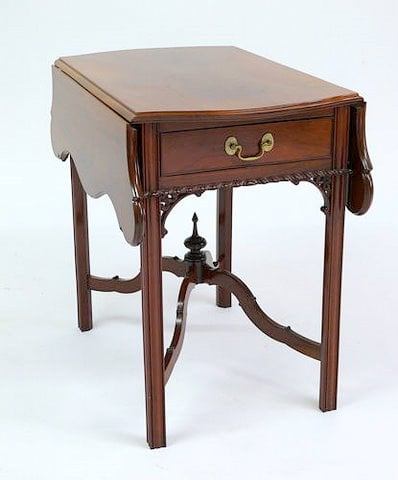 Chippendale Pembroke Table by Donald Bradley — view 1
