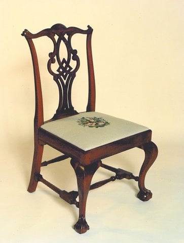 Chippendale Side Chair by Donald Bradley — view 1