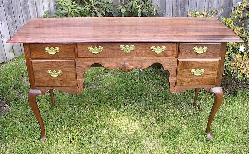 Queen Anne Desk/Vanity by Gregory Brunk — view 1