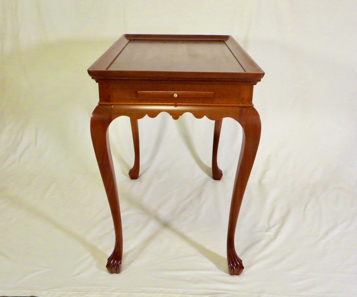 Queen Anne Tea Table by Carl Maples — view 1