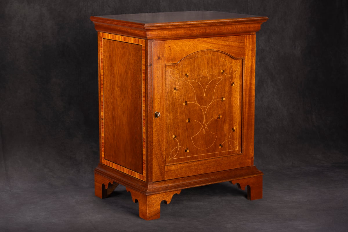 Chester County Pennsylvania Spice Cabinet circa 1740