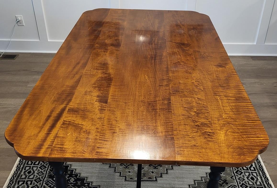 Queen Anne Table by Dennis Heyza — view 1