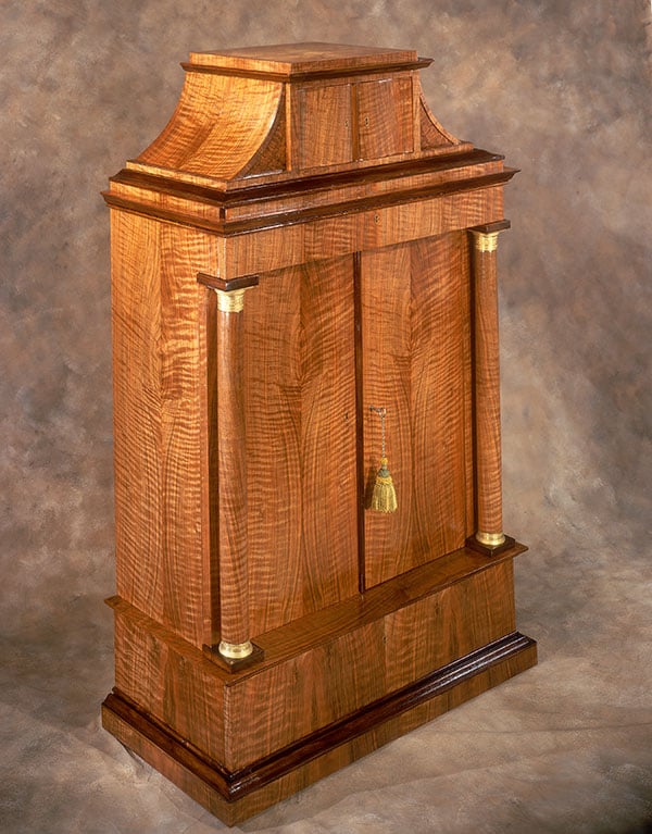 Biedermeier Jewel Cabinet by W. Edwards — view 1