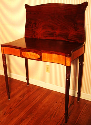 Federal Style Game Table by William Fagnant — view 1