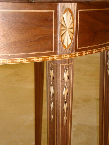 Demilune Card Table by Aaron Hall — view 0