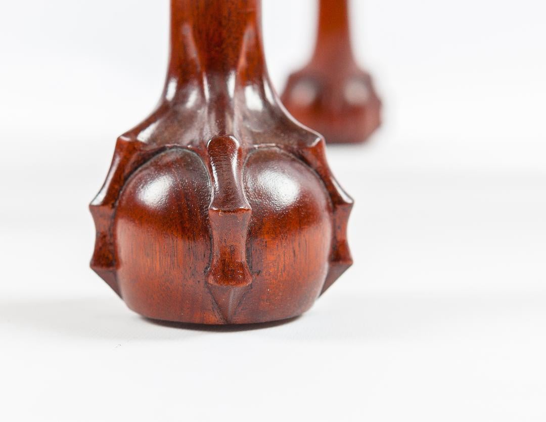 Queen Anne Footstool by Benjamin Hobbs — view 1