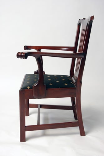 Chippendale Arm Chair by Benjamin Hobbs — view 0