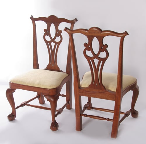 Newport Side Chairs by Justin Kauffman — view 1