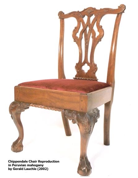 Chippendale Chair by Gerald Lauchle — view 1