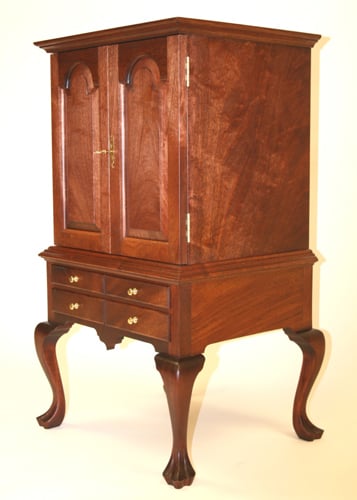 Queen Anne Spice Cabinet by Gerald Lauchle — view 1