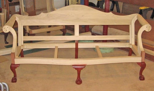 Philadelphia Chippendale Sofa by Bruce Leonard — view 0