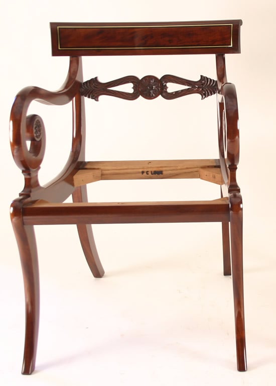 Klismos Chairs by Philip Lowe — view 1