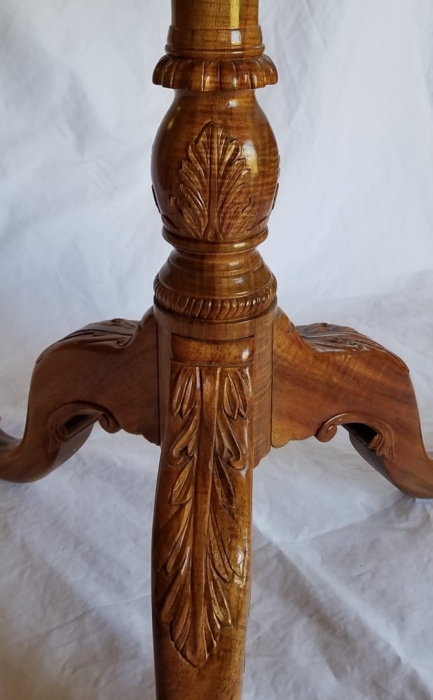 Chippendale Pie Crust Table by Richard McCormick — view 0