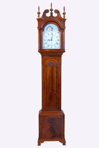 Newport Tall Case Clock by Mike Mcgrail — view 1