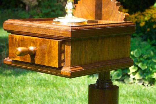 Queen Anne Candle Stand by Thomas Meiller — view 1