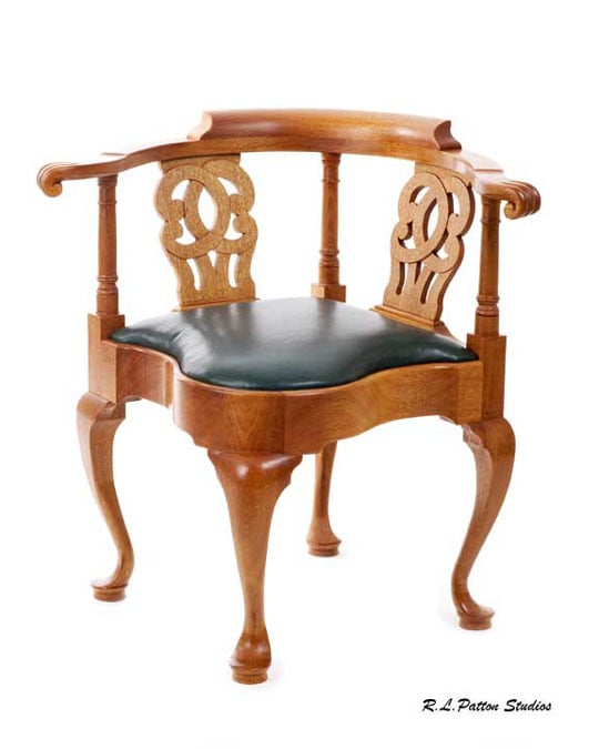 Newport Corner Chair by Ronald Patton — view 1
