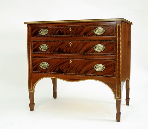 Three Drawer Chest by Charles Phillips — view 1