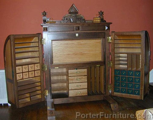 Wooton-Style Desk by John Porter — view 1