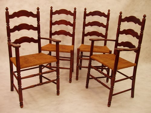 Shaker Ladder Back Chairs by Dave Redlin — view 1