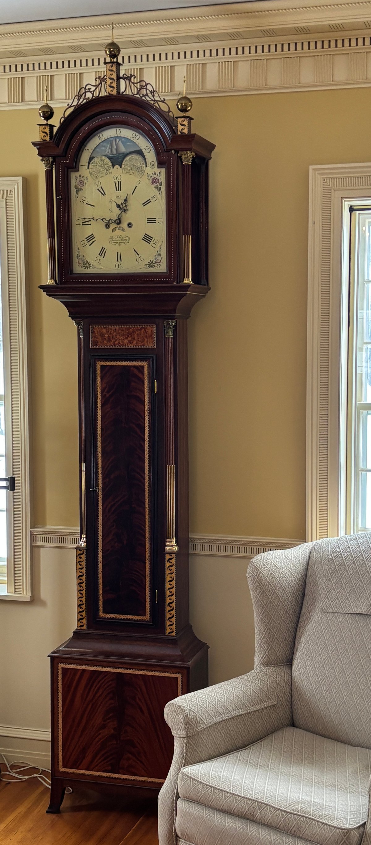 Roxbury Style Tall Case Clock