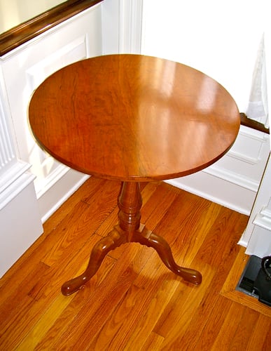 Tilt-Top Tea Table by Andrew Salazar — view 1