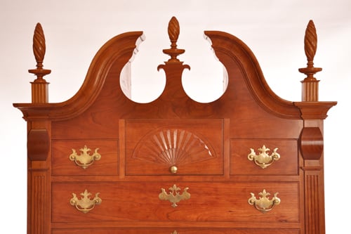 Bonnet-top Chest-on-Chest by Jeffrey Saylor — view 1