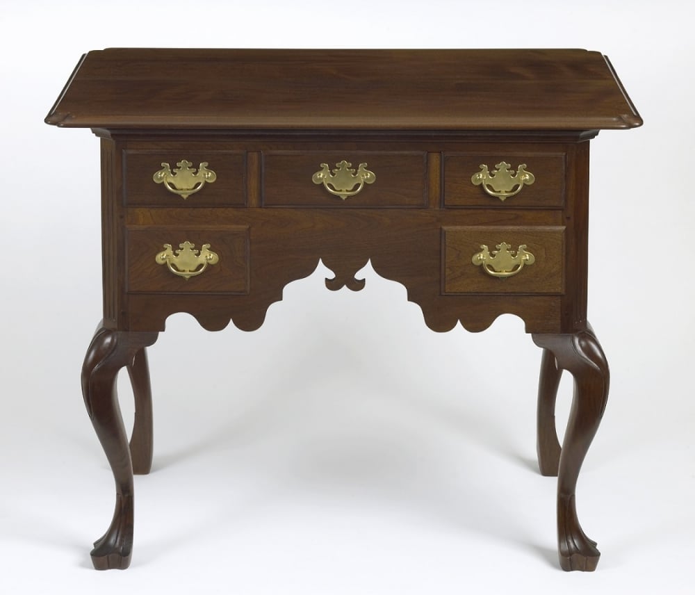 Philadelphia Lowboy, ca. 1750 by Daniel Schwank — view 1