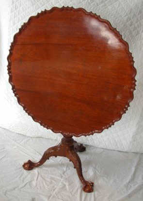 Pie Crust Table by Walter Segl — view 1