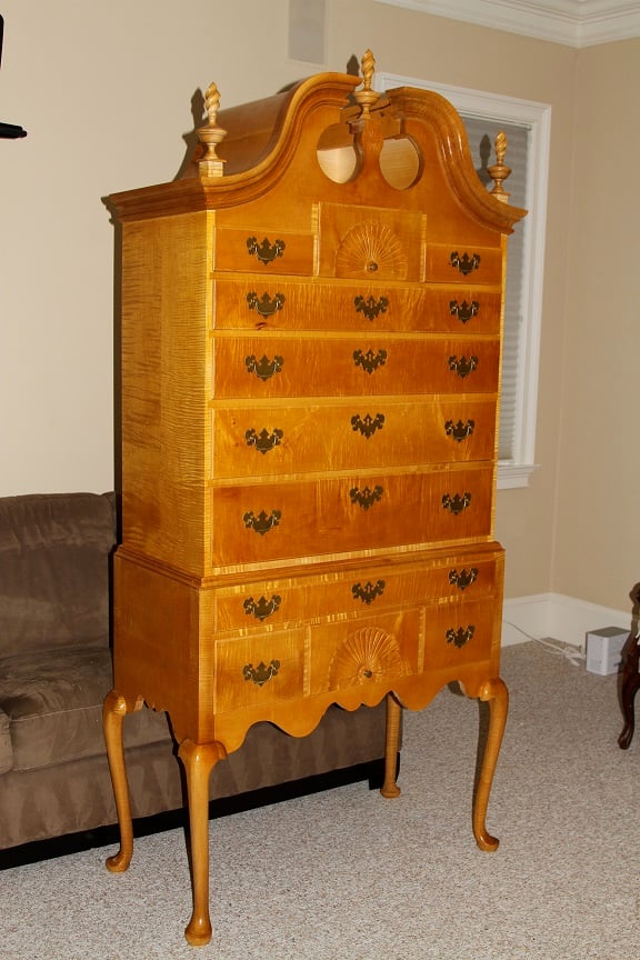 Queen Anne Highboy by Jay Stallman — view 1