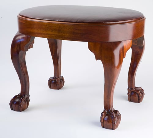 Chippendale Stool by Fred Stanley — view 1