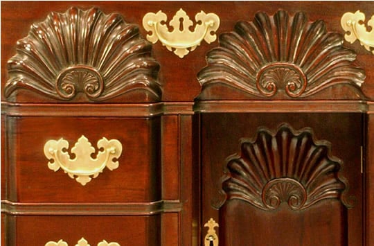 Kneehole Desk by Fred Stanley — view 1