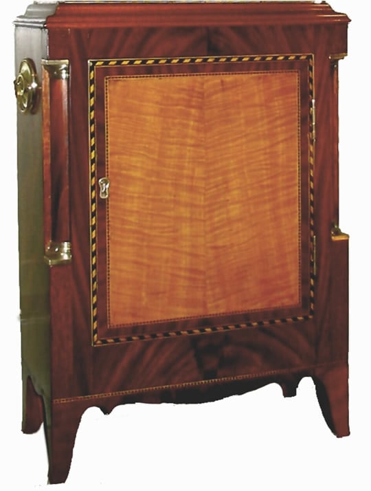 Mantel Clock by Fred Stanley — view 1