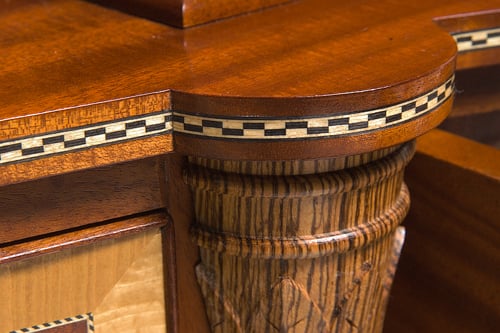 Federal Style Secretary/Bookcase by Robert Stevenson — view 1