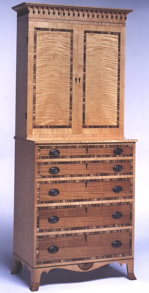 Federal Style Secretary by Robert Stevenson — view 1
