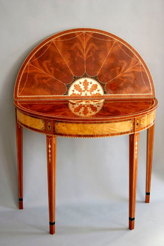 Federal Card Table by Ed Stuckey — view 1