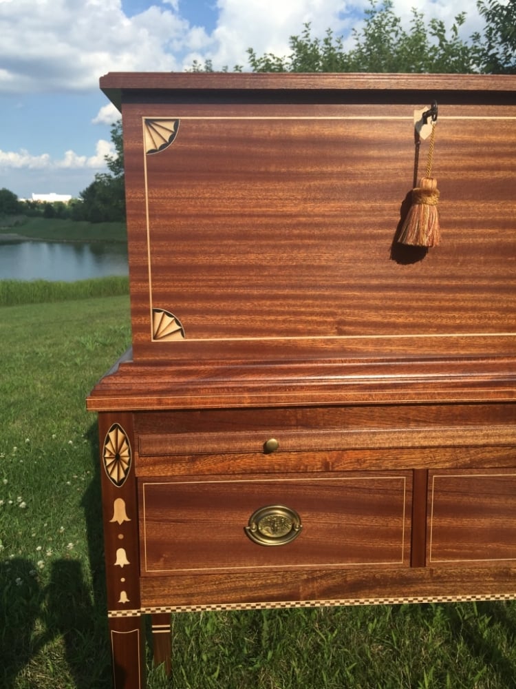 Federal Cellarette/Bottle Case by Nicholas Vanaria — view 1