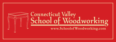 Connecticut Valley School of Woodworking logo
