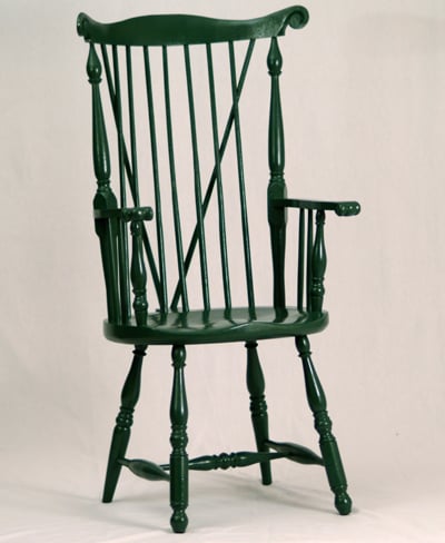 Fan-Back Arm Chair by Rod Bankes