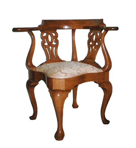 Roundabout or Corner Chair by Roland Benjamin
