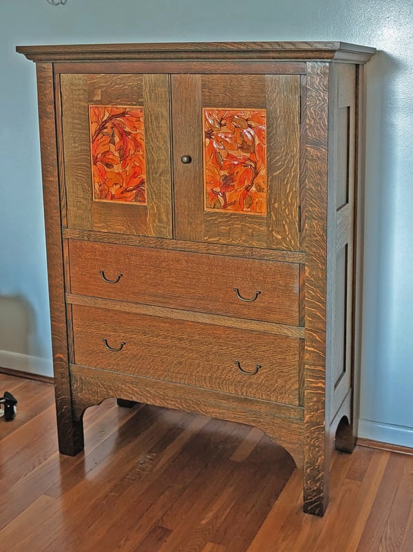 Byrdcliffe Sassafras Linen Press Reproduction by Bob Lang