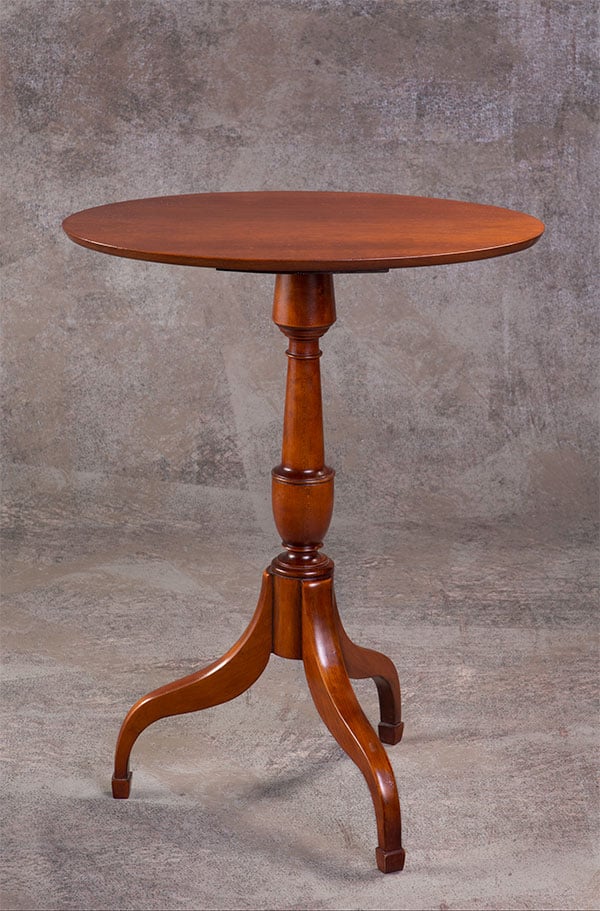 Cherry Candle Stand by W. Edwards